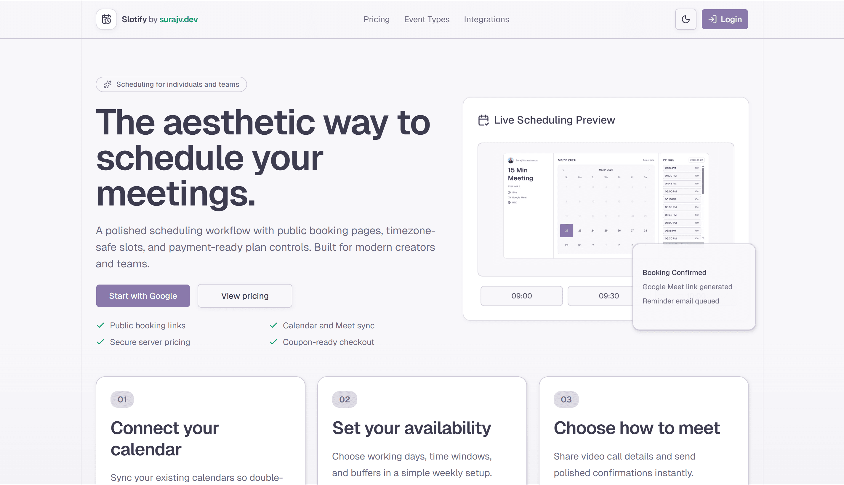 Slotify preview